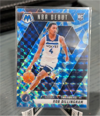 2024-25 Panini Mosaic NBA Debut #270 Rob Dillingham — front