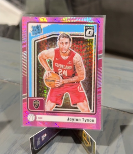 2024-25 Panini Donruss Optic #253 Jaylon Tyson — front