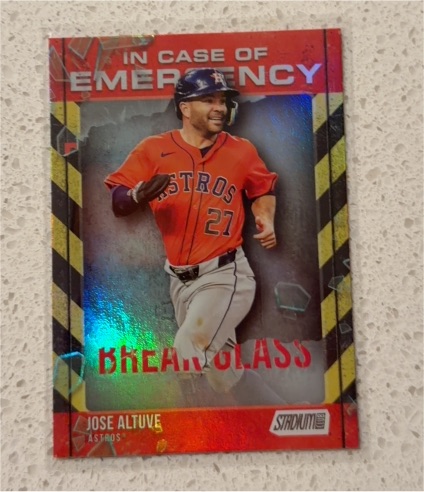 2025 Topps Stadium Club #ICE-5 Jose Altuve — front