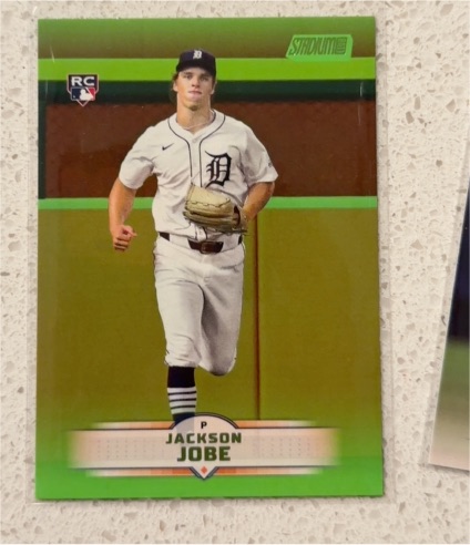 2025 Topps Stadium Club #50 Jackson Jobe — front
