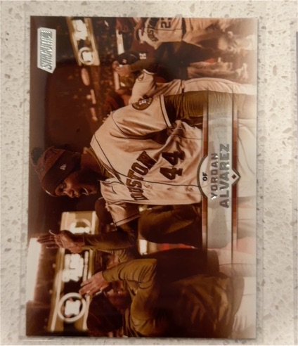 2025 Topps Stadium Club #75 Yordan Alvarez — front