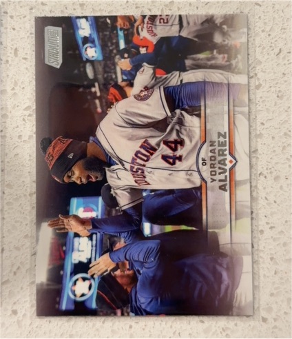 2025 Topps Stadium Club #75 Yordan Alvarez — front
