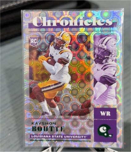 2023 Panini Chronicles Draft Picks #17 Kayshon Boutte — front