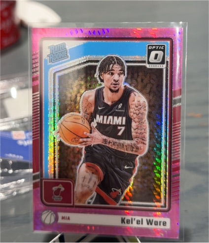 2024-25 Donruss Optic #280 Kel'el Ware — front