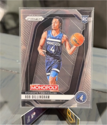 2024-25 Panini Prizm Monopoly #90 Rob Dillingham — front