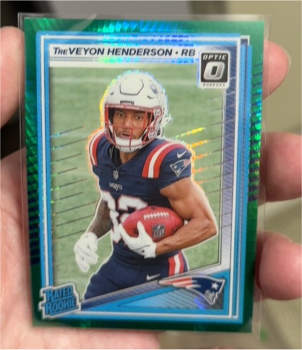 2025 Panini Donruss Optic #248 TreVeyon Henderson — front
