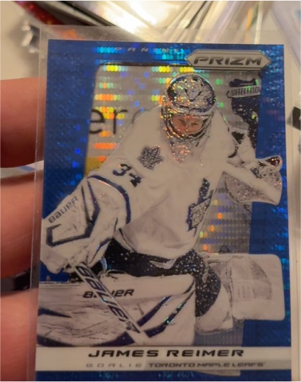2013-14 Panini Prizm #101 James Reimer — front