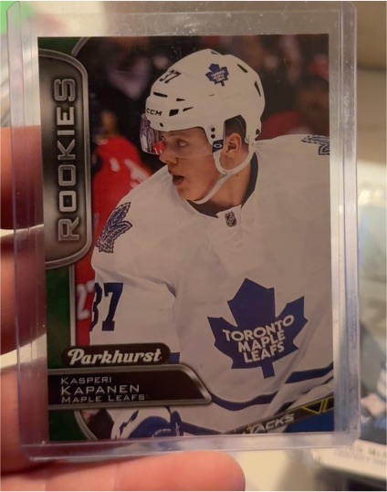 2016-17 Parkhurst #340 Kasperi Kapanen — front