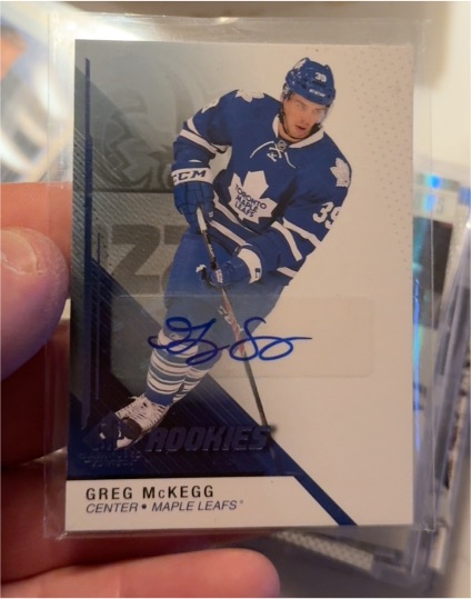 2014-15 Upper Deck SP Game Used #167 Greg McKegg — front