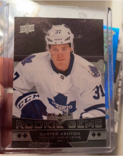 2012-13 Upper Deck Black Diamond #249 Carter Ashton — front