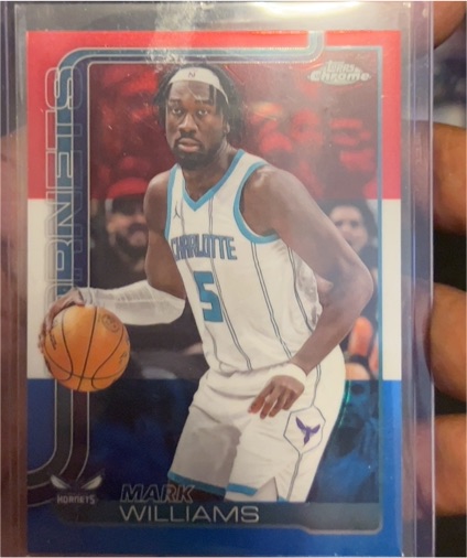 2025-26 Topps Chrome #34 Mark Williams — front