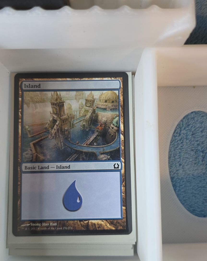 2012 Magic: The Gathering Return to Ravnica #256 Island — front