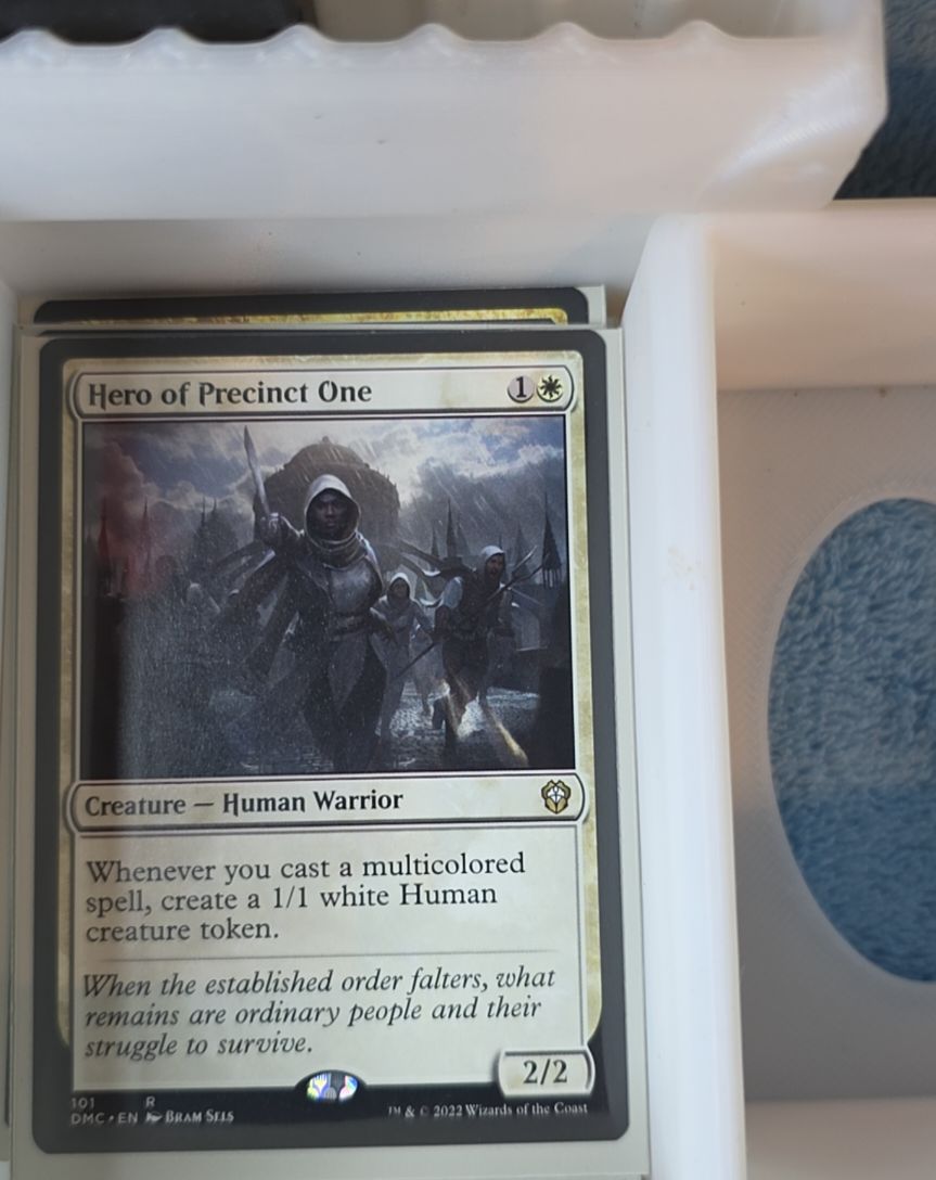 2022 Magic: The Gathering #101 Hero of Precinct One — front