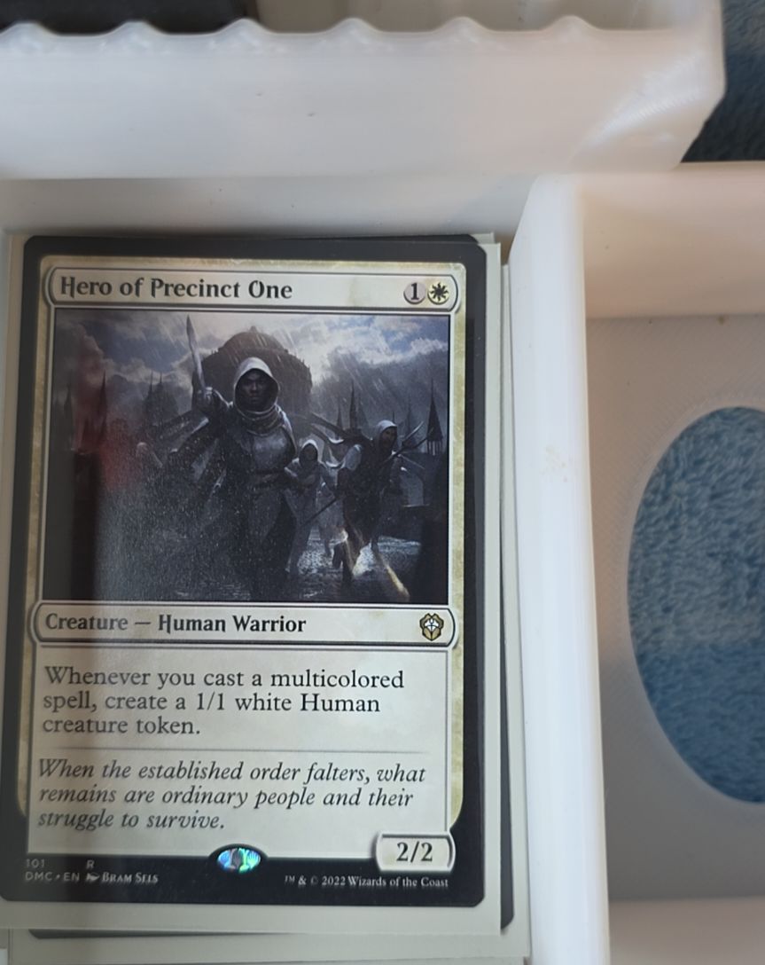 2022 Magic: The Gathering #101 Hero of Precinct One — front