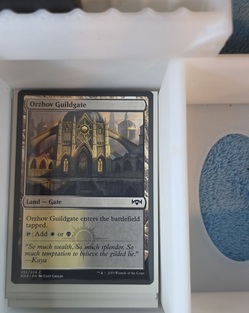 2019 Magic: The Gathering #252 Orzhov Guildgate — front