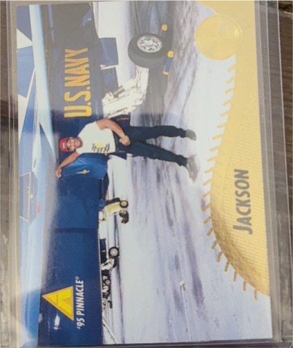 1995 Pinnacle #208 Bo Jackson — front
