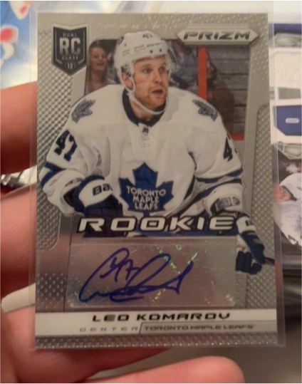 2013-14 Panini Prizm #288 Leo Komarov — front