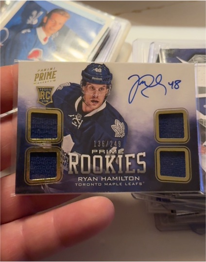 2012-13 Panini Prime #148 Ryan Hamilton — front