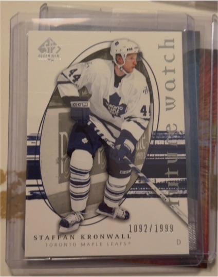2005-06 Upper Deck SP Authentic #246 Staffan Kronwall — front