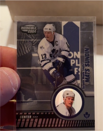 2003-04 Pacific Invincible #92 Mats Sundin — front