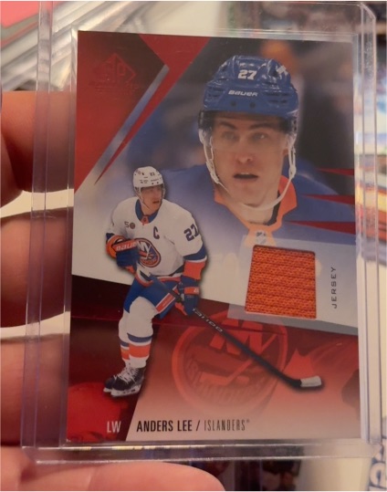 2023-24 Upper Deck SP Game Used #59 Anders Lee — front