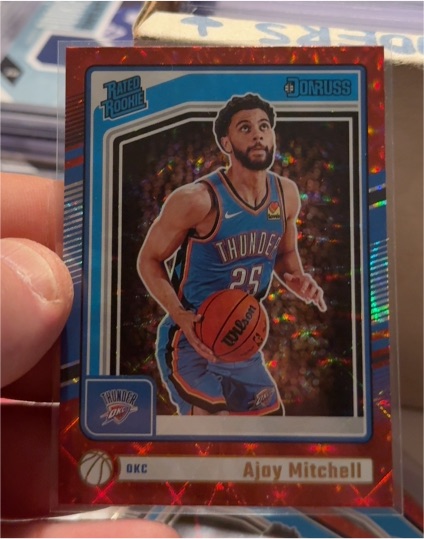 2024-25 Donruss #218 Ajay Mitchell — front