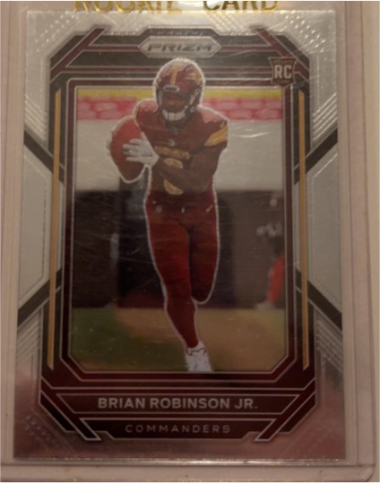 2022 Panini Prizm #321 Brian Robinson Jr. — front