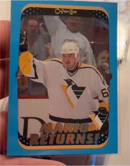 2001-02 O-Pee-Chee #329 Mario Lemieux Mario Returns! — front