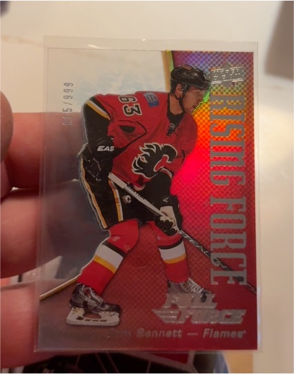 2015-16 Upper Deck Full Force #RF-SB Sam Bennett Rising Force — front
