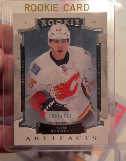 2015-16 Upper Deck Artifacts #179 Sam Bennett — front