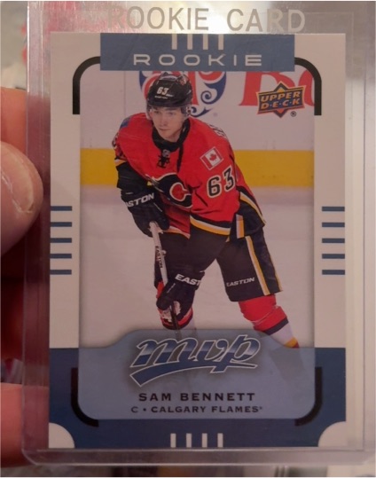 2015-16 Upper Deck MVP #188 Sam Bennett — front