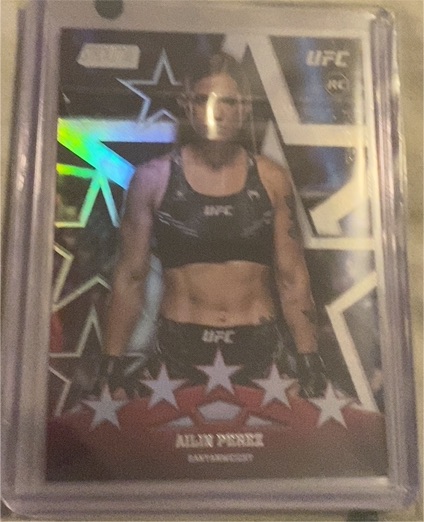 2025 Topps Stadium Club UFC #SF-14 Ailin Perez Special Forces — front