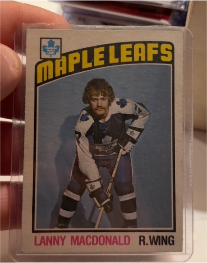 1976 O-Pee-Chee #348 Lanny MacDonald — front