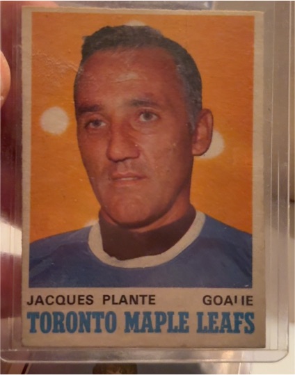 1970-71 O-Pee-Chee #222 Jacques Plante — front