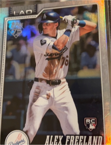 2026 Topps Series 1 #74 Alex Freeland — front