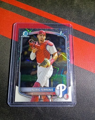 2025 Bowman Chrome #BCP-198 Alirio Ferrebus — front
