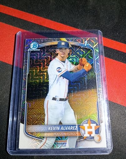 2025 Bowman Chrome #BCP-227 Kevin Alvarez — front