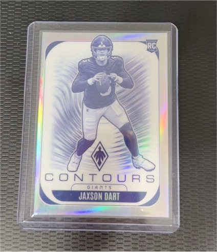 2025 Panini Phoenix Contours #24 Jaxson Dart — front
