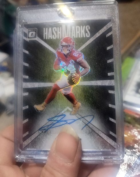 2024 Panini Donruss Optic #HM-BRI Brian Robinson Jr HashMarks Auto — front