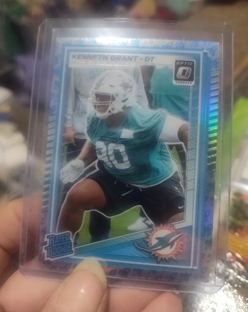 2025 Panini Donruss Optic #370 Kenneth Grant — front