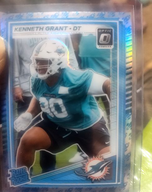 2025 Donruss Optic #216 Kenneth Grant — front