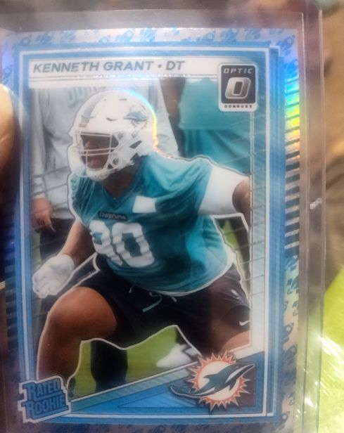 2025 Panini Donruss Optic #216 Kenneth Grant — front