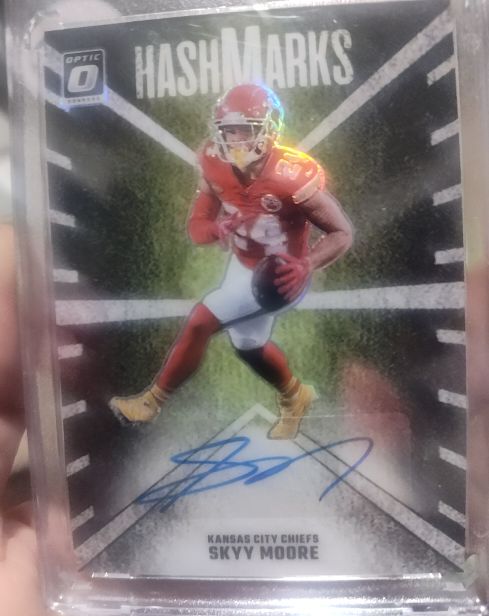 2024 Panini Donruss Optic Hash Marks #HM-SME Skyy Moore — front