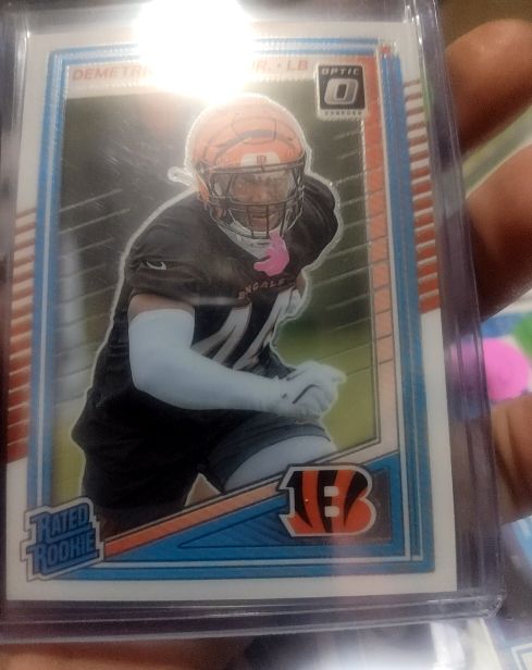 2025 Panini Donruss Optic #296 Demetrius Knight Jr — front