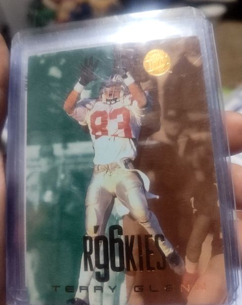 1996 Fleer Ultra #170 Terry Glenn Rookie Card — front
