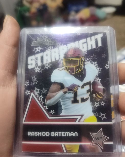 2021 Wild Card Alumination Starbright #SB-17 Rashod Bateman — front