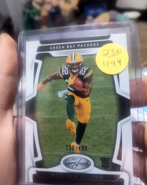2025 Panini Certified #236 Matthew Golden — front