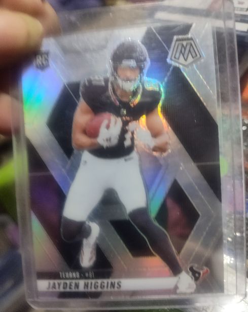 2025 Panini Mosaic #346 Jayden Higgins — front