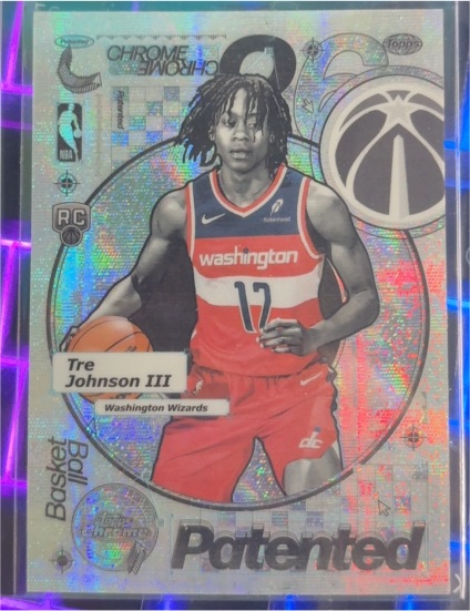 2025-26 Topps Chrome #PD-21 Tre Johnson III — front
