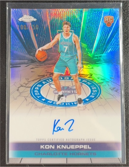 2025-26 Topps Chrome #146 Kon Knueppel — front